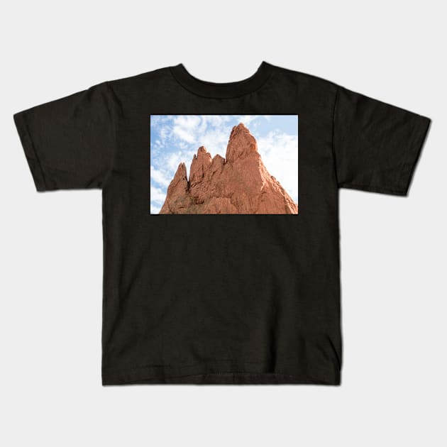 Garden of the Gods Kids T-Shirt by Jacquelie